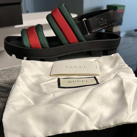 Gucci Web Sandals